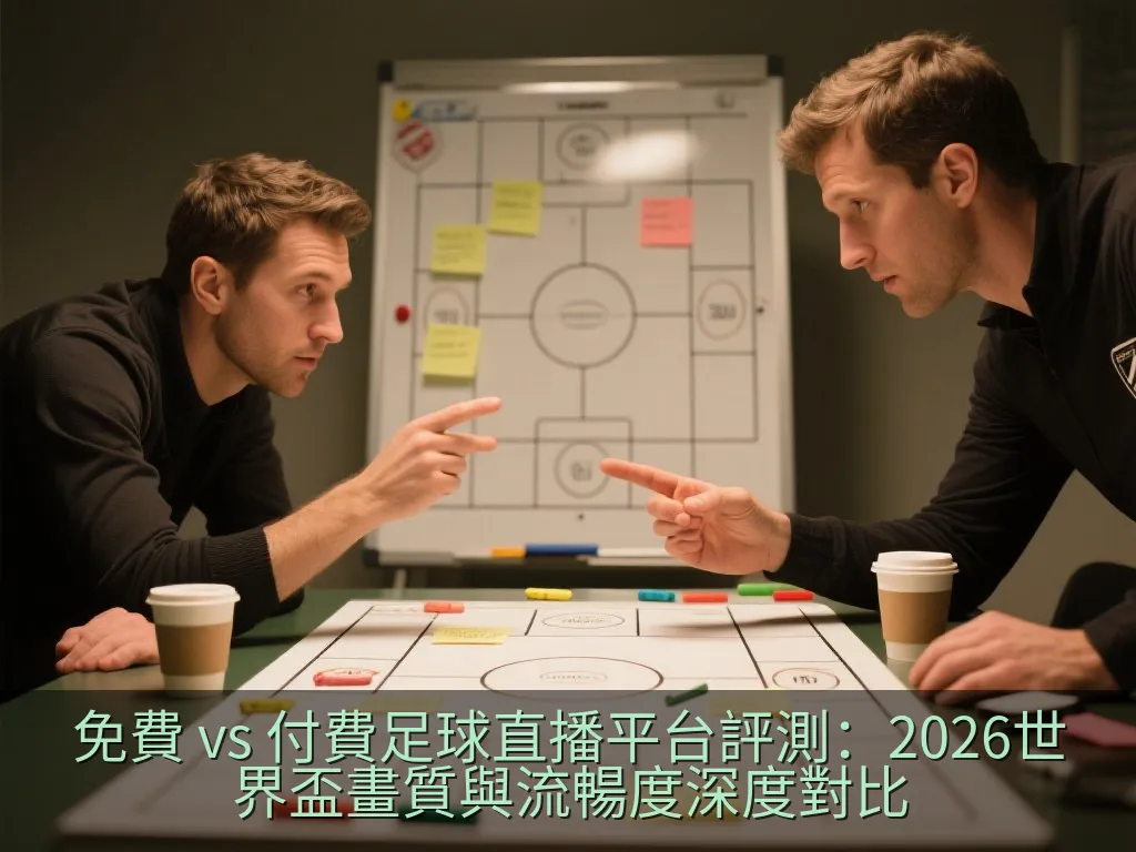 免費 vs 付費足球直播平台評測：2026世界盃畫質與流暢度深度對比