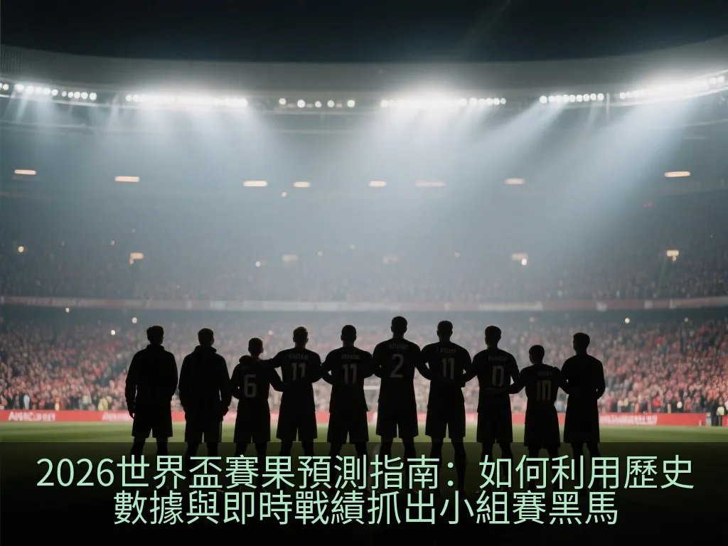 2026世界盃賽果預測指南：如何利用歷史數據與即時戰績抓出小組賽黑馬